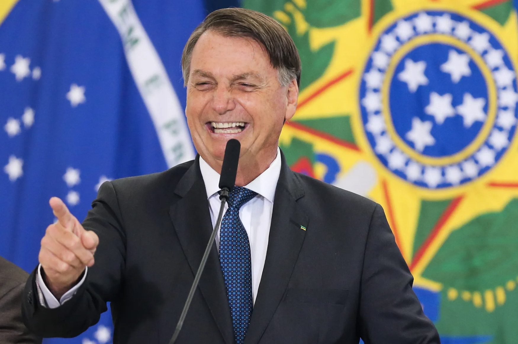 Ex-presidente da República, Jair Bolsonaro, em evento público em dezembro de 2020